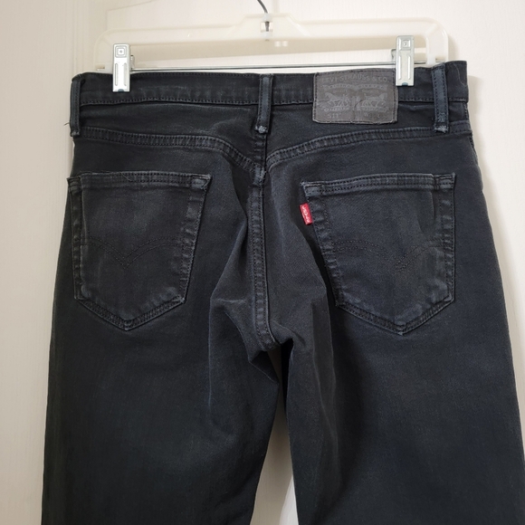 Levi's Size 30x30 Washed Black 511 Slim Fit Jeans, Used Condition - Picture 4 of 14